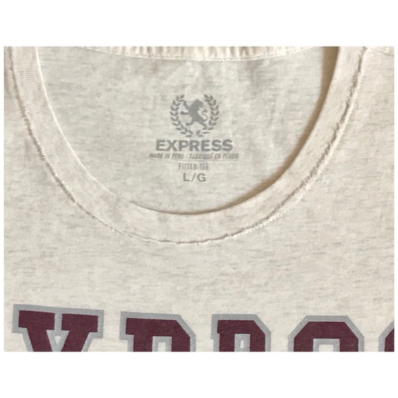 EXPRESS Men's Short Sleeve Fitted Tee, L - Picture 3 of 3